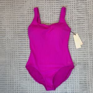 New Calia  Womens Size 14 Lush Berry One Piece Swim Suit Vacation Travel Beach